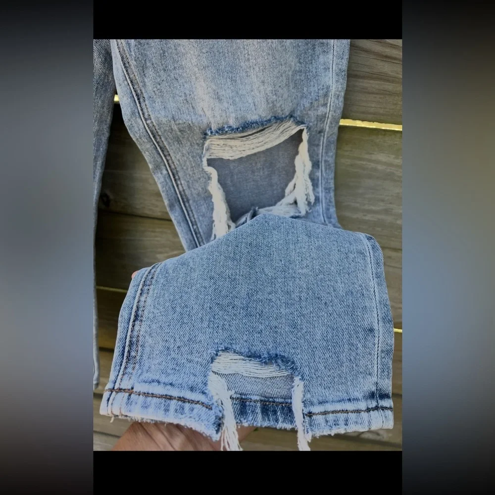 Lovervet High Rise straight leg crop 9/29 - Picture 5 of 10